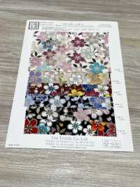 KKP2338-D-SKRZKS 후타코 지리멘 벚꽃[원단] 우니 섬유(UNI TEXTILE) 서브 사진