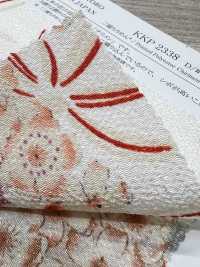 KKP2338-D-SKRMSB 후타코 지리멘 사쿠라 무수비[원단] 우니 섬유(UNI TEXTILE) 서브 사진