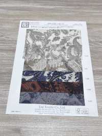 KKP4193-D301-151 쉬폰 컷 자카드[원단] 우니 섬유(UNI TEXTILE) 서브 사진