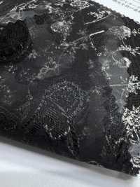 KKP4193-D301-75 쉬폰 컷 자카드[원단] 우니 섬유(UNI TEXTILE) 서브 사진