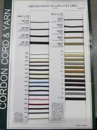 SW-150B 코어가 있는 실리콘 코팅 코드 1.5mm[리본 / 테이프 / 코드] Cordon 서브 사진