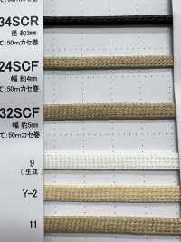 32SCF 실리콘 코팅 코드 5mm[리본 / 테이프 / 코드] Cordon 서브 사진