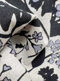 7026-1710-1 CL 룸스테이트 실루엣 플로럴 프린트[원단] 홋코(HOKKOH) 서브 사진