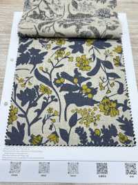 7026-1710-1 CL 룸스테이트 실루엣 플로럴 프린트[원단] 홋코(HOKKOH) 서브 사진