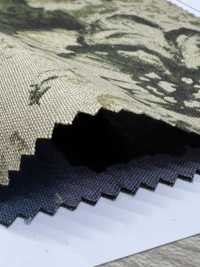 7026-1730-1 큰 꽃무늬가 있는 린넨 직조 상태[원단] 홋코(HOKKOH) 서브 사진