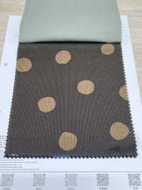 7026-1720-6 21W 코듀로이 핸드페인팅 원형[원단] 홋코(HOKKOH) 서브 사진