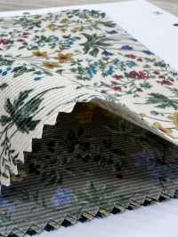 4026-1755-1 21W 코듀로이 작은 꽃[원단] 홋코(HOKKOH) 서브 사진