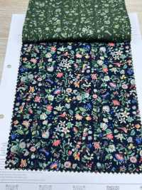 4026-1755-2 21W 코듀로이 꽃잎과 새들[원단] 홋코(HOKKOH) 서브 사진