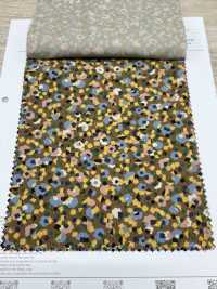 4026-1755-3 21W 코듀로이 기하학적 꽃무늬[원단] 홋코(HOKKOH) 서브 사진