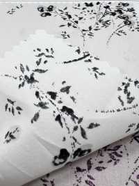 7026-1630-2 60 타자기 천 흐릿한 꽃[원단] 홋코(HOKKOH) 서브 사진