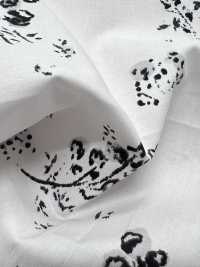 7026-1630-2 60 타자기 천 흐릿한 꽃[원단] 홋코(HOKKOH) 서브 사진