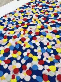 1026-1230-1 40 브로드클로스 멀티 폴카 도트[원단] 홋코(HOKKOH) 서브 사진