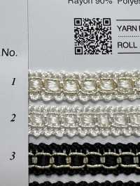 SIC-6423 레이온 라메 브레이드[리본 / 테이프 / 코드] SHINDO(SIC) 서브 사진