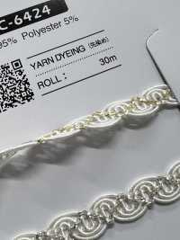 SIC-6424 레이온 라메 브레이드[리본 / 테이프 / 코드] SHINDO(SIC) 서브 사진