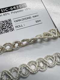 SIC-6425 레이온 라메 브레이드[리본 / 테이프 / 코드] SHINDO(SIC) 서브 사진