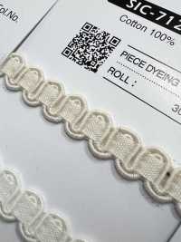 SIC-7129 면 레이스 브레이드[리본 / 테이프 / 코드] SHINDO(SIC) 서브 사진