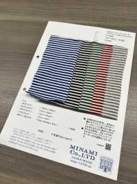 W-49048 아메리칸 빈티지 미디 가로 스트라이프[원단] 미나미 서브 사진