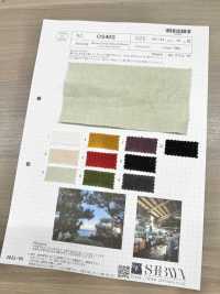 OS40S 40 린넨 캔버스 세토우치 워셔 가공[원단] SHIBAYA 서브 사진