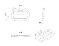 HH060-B 알티카 유니버스 트라이글라이드[버클 / 고리] 서브 사진