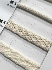 C5 천연 소재 끈 PART1 면 5개입 가방끈 8.0mm[리본 / 테이프 / 코드] Cordon 서브 사진