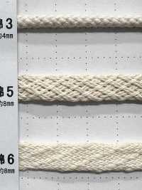 C5 천연 소재 끈 PART1 면 5개입 가방끈 8.0mm[리본 / 테이프 / 코드] Cordon 서브 사진