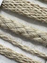 KNF8 천연 소재 끈 PART2 케나프 8 라운드 끈 9.0mm[리본 / 테이프 / 코드] Cordon 서브 사진