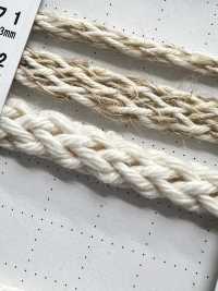 CS2 천연 소재 코드 PART2 면 섬유 2개입 원형 코드 7.0mm[리본 / 테이프 / 코드] Cordon 서브 사진