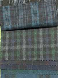 INDIA-312 인디고 염색 마드라스 트윌[원단] ARINOBE CO., LTD. 서브 사진