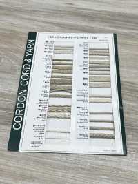 CSC2 천연 소재 코드 PART2 면 슬럽 코드 2개입 7.5mm[리본 / 테이프 / 코드] Cordon 서브 사진