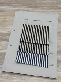 W3333-D 면 볼드 스트라이프 히코리 데님 10온스[원단] YOSHIWA FABRIC 서브 사진