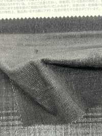 26264 21well 유황 처리 블랙 코듀로이 체크 셔츠[원단] SUNWELL 서브 사진