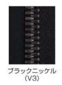 3SGWV3C-SLSH-H 헤드 맞춤 EXCELLA® 지퍼 3사이즈 블랙 니켈 클로즈드 엔드 더블 YKK 추가 이미지
