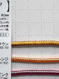 WBC 작업화 끈 (둥근 형태, 3.0mm)[리본 / 테이프 / 코드] Cordon 서브 사진