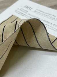 14431 20수 싱글 스레드 코튼/실크 부레트 노일 히코리 스트라이프[원단] SUNWELL 서브 사진