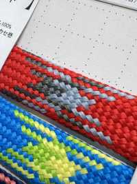 WX15 폴리에스터 소재의 15mm 폭 넓은 끈 가방끈[리본 / 테이프 / 코드] Cordon 서브 사진