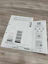 35532 코르도 오가닉스® 50수 보일 캐치 워시 워셔 가공 가로 줄무늬[원단] SUNWELL 서브 사진