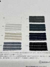 35532 코르도 오가닉스® 50수 보일 캐치 워시 워셔 가공 가로 줄무늬[원단] SUNWELL 서브 사진