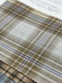 14429 80% 싱글 스레드 코튼 소재의 보일 시폰 멀티 체크 트리플 워셔 가공[원단] SUNWELL 서브 사진