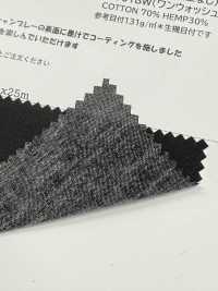 HK2001B 인디고 샴브레이 직조, 인도 잉크 코팅, 무세척 공정[원단] KOYAMA 서브 사진