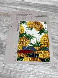 4247 브로드클로스 스타일리시 릴렉스 파인애플[원단] VANCET 서브 사진