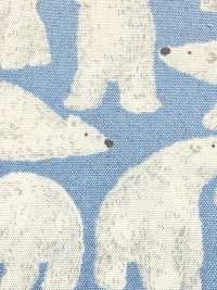 850601 옥스포드 데님 X 동물 = 북극곰[원단] VANCET 서브 사진
