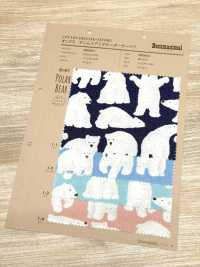 850601 옥스포드 데님 X 동물 = 북극곰[원단] VANCET 서브 사진