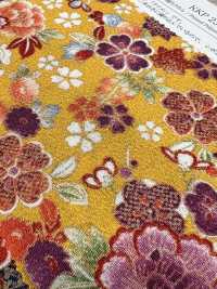 KKP2338-D-HNCRS 후타코 지리멘 꽃 치라시[원단] 우니 섬유(UNI TEXTILE) 서브 사진