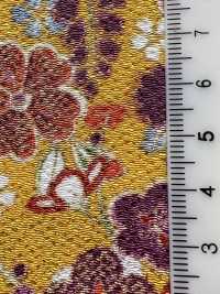 KKP2338-D-HNCRS 후타코 지리멘 꽃 치라시[원단] 우니 섬유(UNI TEXTILE) 서브 사진