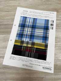 35533 60수 유기농 면/린넨/ 라미 론 체크[원단] SUNWELL 서브 사진