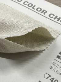 B7406Z 폴리에스터 바지(샴브레이) 반쯤 접힌[원단] VANCET 서브 사진