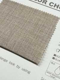 B7395Z 린넨 느낌의 리노 샴브레이 스트레치 하프폴드[원단] VANCET 서브 사진