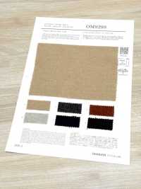 OM9299 면과 재활용 울을 섞은 부드러운 트윌 소재[원단] Oharayaseni 서브 사진