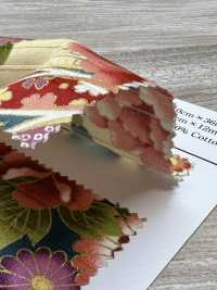 AP62902 화려한 금색 프린트 새틴 원단 (원형 롤) COSMO TEXTILE 서브 사진