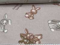 AP62202 내 털복숭이 친구들 동물 직조 상태 (원형)[원단] COSMO TEXTILE 서브 사진